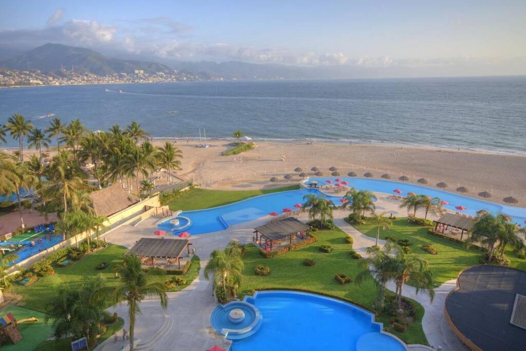 Ocean Front Grand Venetian Corner Condo Puerto Vallarta Exterior foto